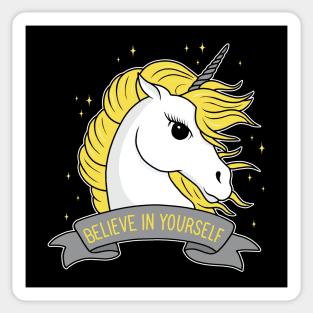 Unicorn - Believe in yourself Sticker